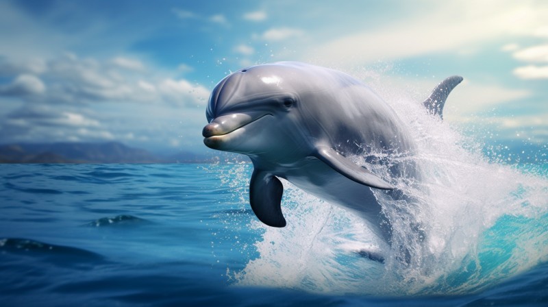 Друг пытался приманить рыбу звуками дельфина